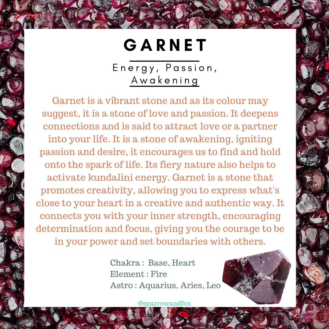 Garnet – Sparrow and Fox