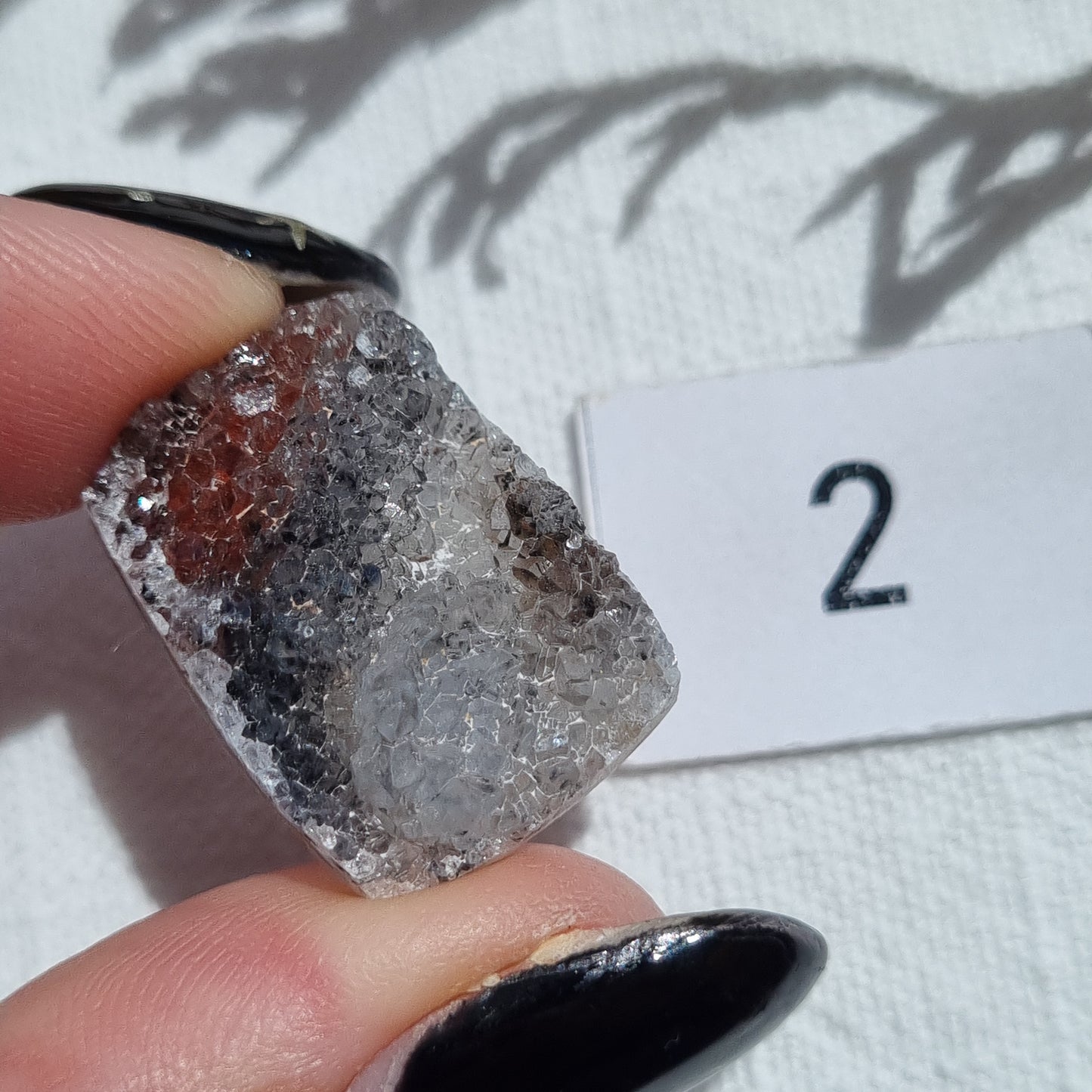 Druzy Chalcedony Cabochon - Sparrow and Fox