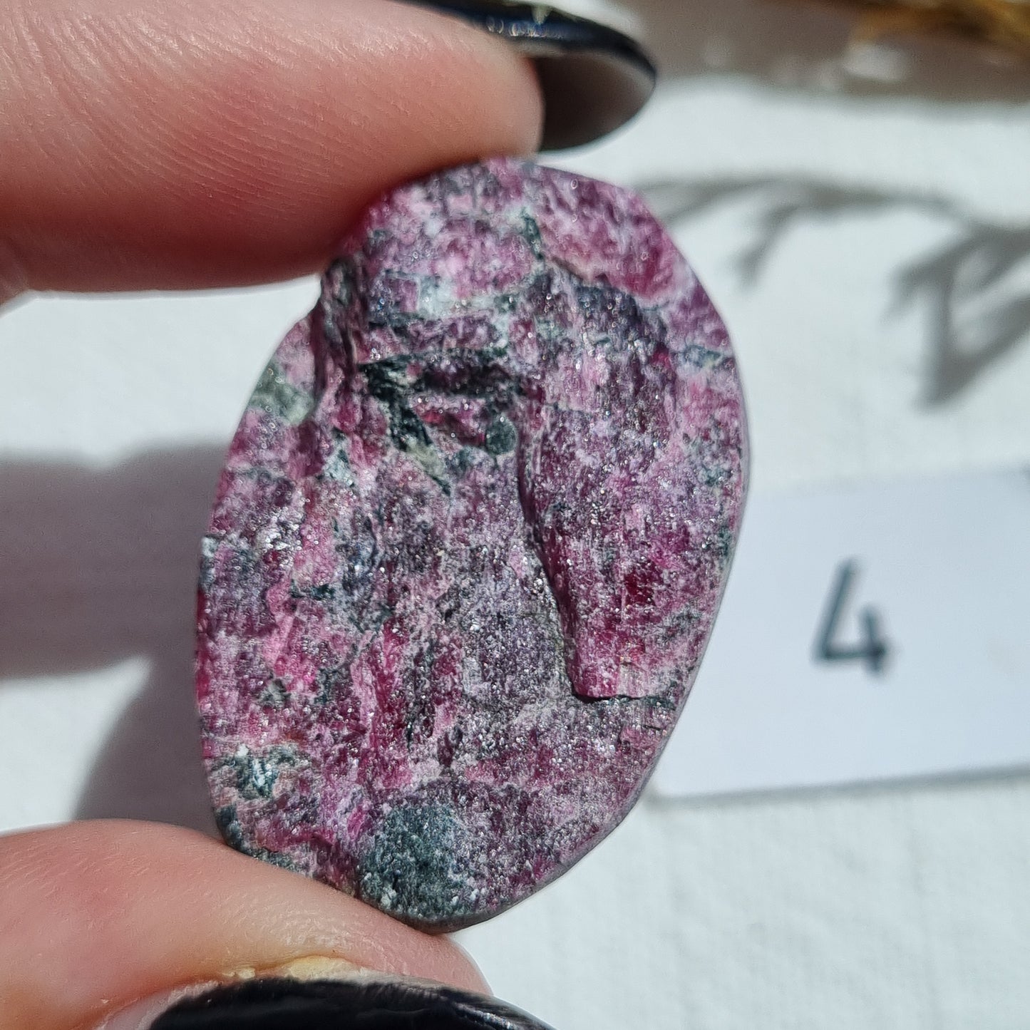 Erythrite Cabochon - Sparrow and Fox