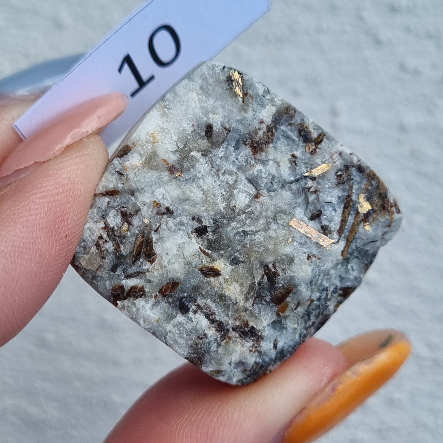 Astrophyllite Raw Cabochon - Sparrow and Fox