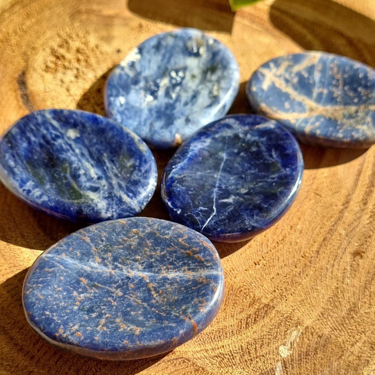 Sodalite Worry Stone - Sparrow and Fox