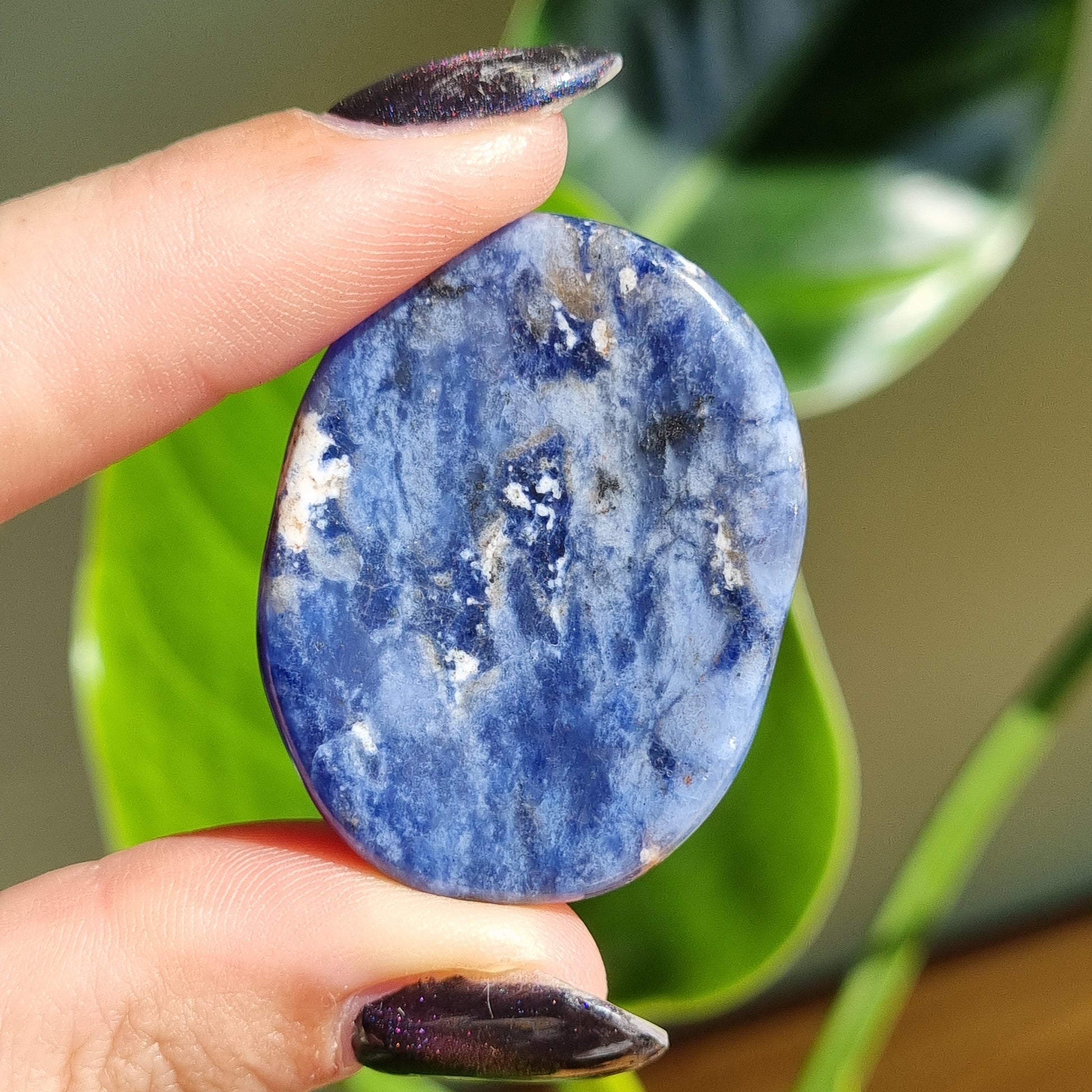 Sodalite Worry Stone - Sparrow and Fox