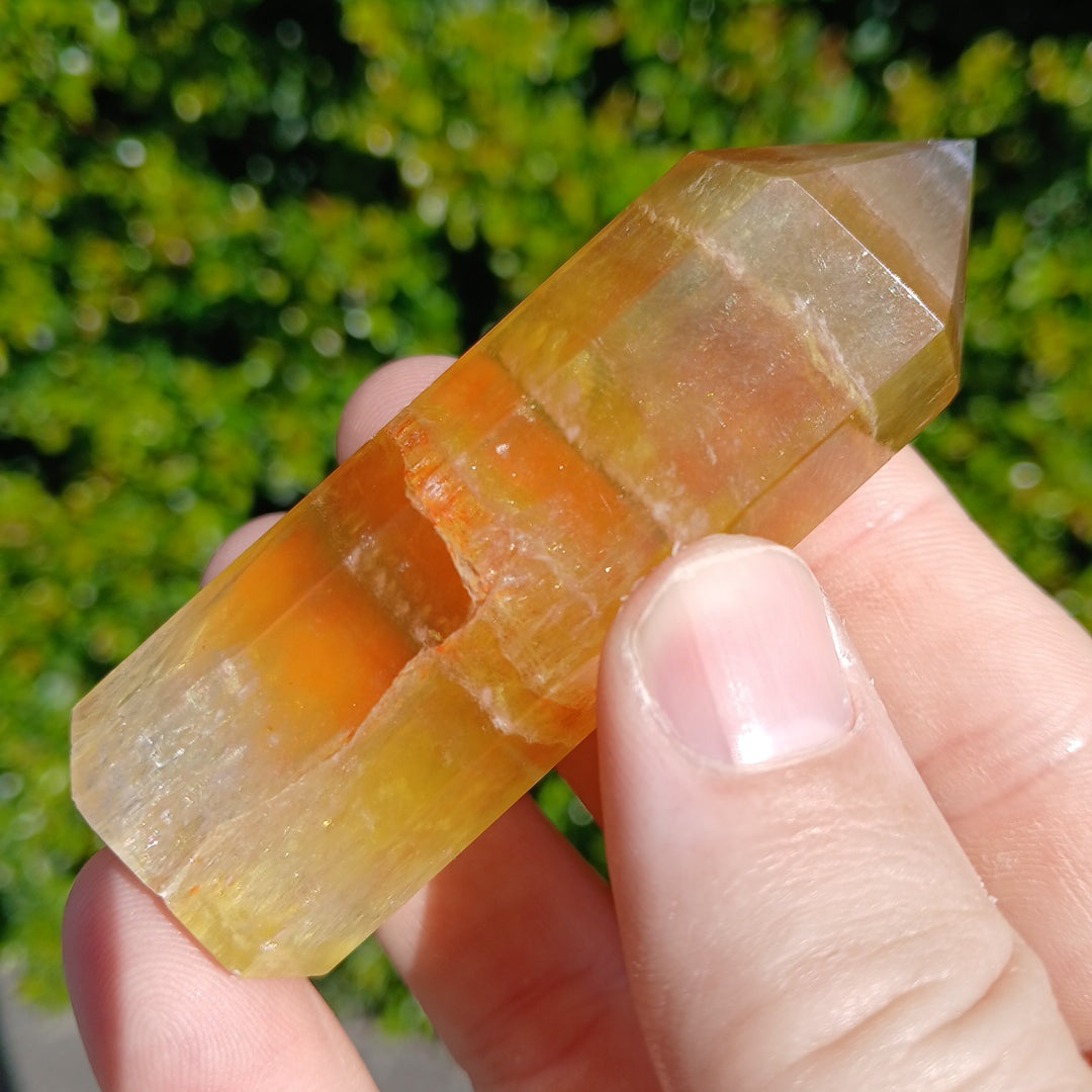 Yellow Fluorite Tower - China - Sparrow and Fox