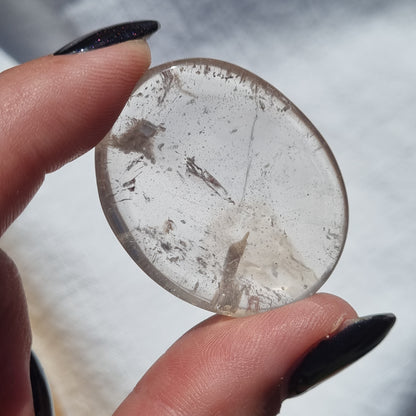 Smoky Quartz Worry Stone