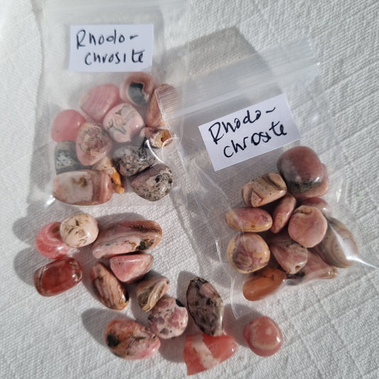 Rhodochrosite Freeform beads