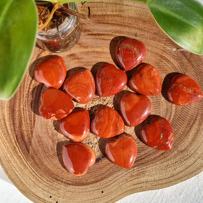 Red Jasper Heart - Mini