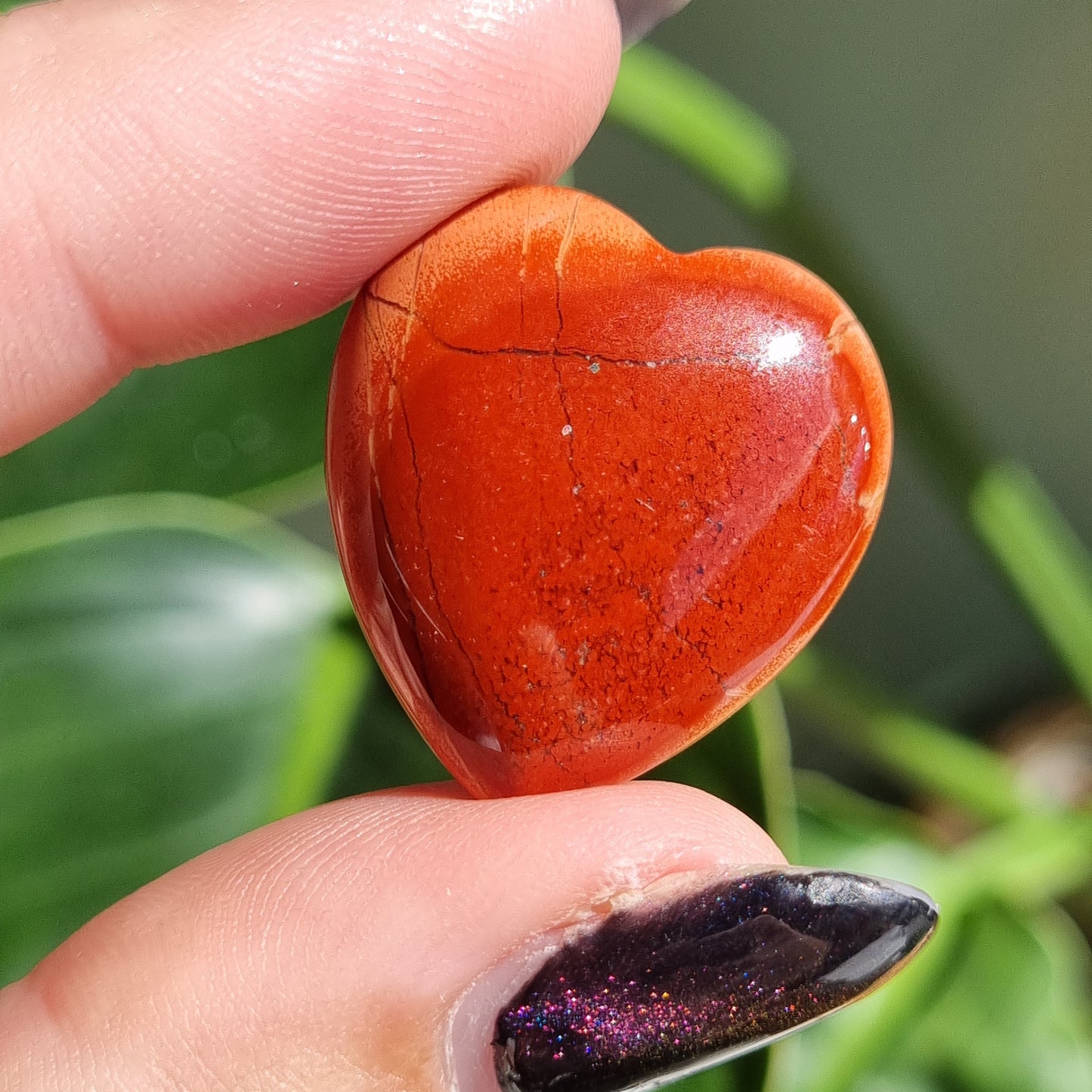 Red Jasper Heart - Mini