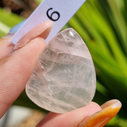 Rose Quartz Cabochon - Sparrow and Fox