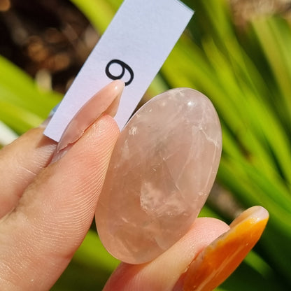 Rose Quartz Cabochon - Sparrow and Fox