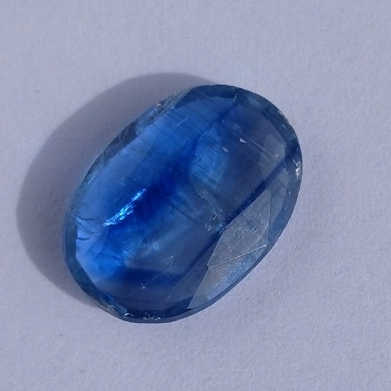 Kyanite Faceted Gemstone