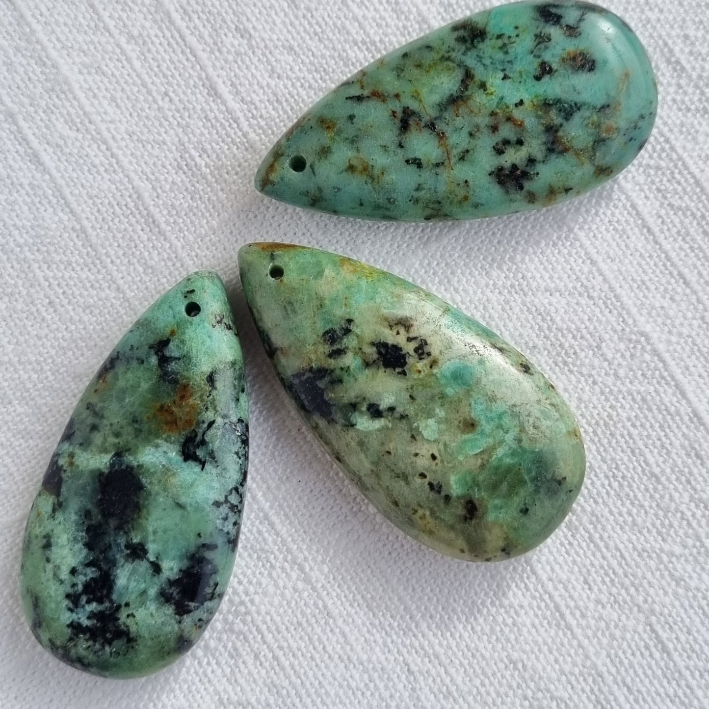 Tibetan Turquoise Drilled Drop