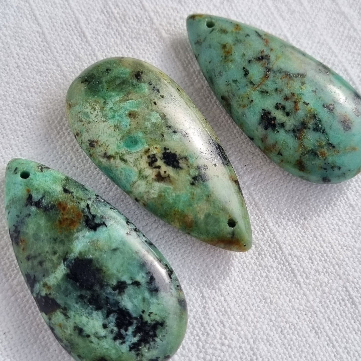 Tibetan Turquoise Drilled Drop