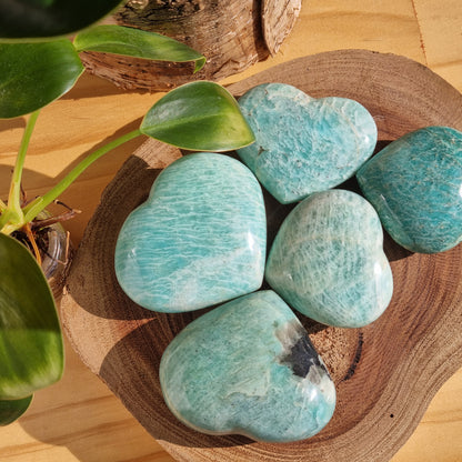 Amazonite Heart - Madagascar