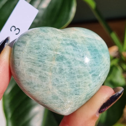 Amazonite Heart - Madagascar