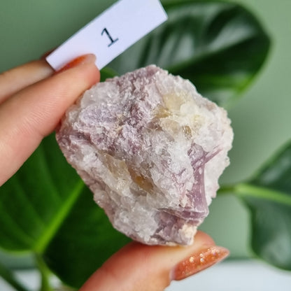 Lepidolite Rough