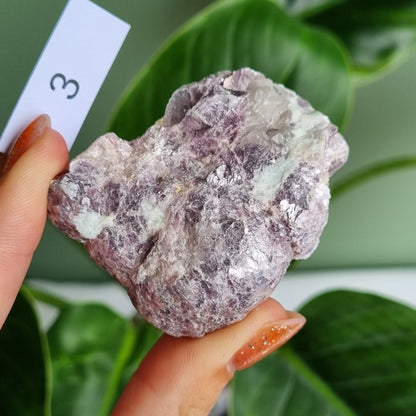 Lepidolite Rough