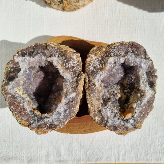 Amethyst & Chalcedony Geode - Brazil - 1.51kg