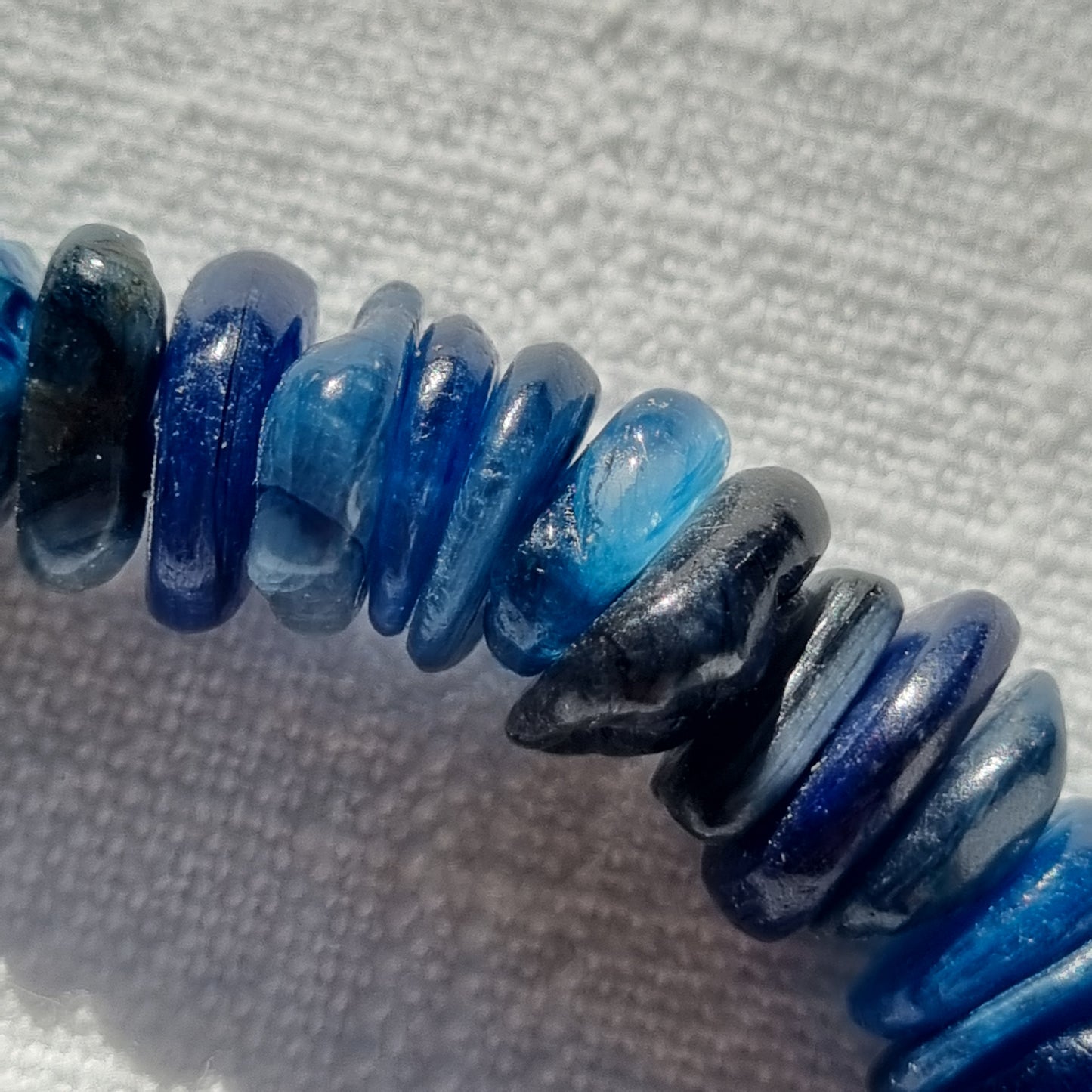 Kyanite Flat Freeform beads