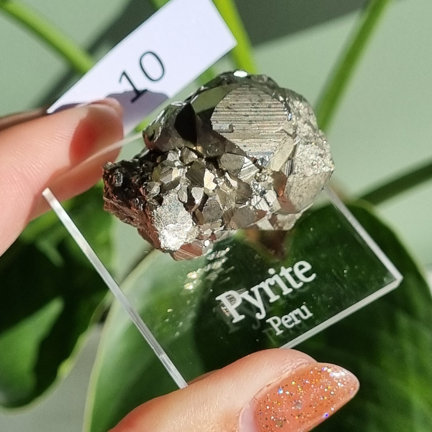 Pyrite Cluster Specimen - Peru