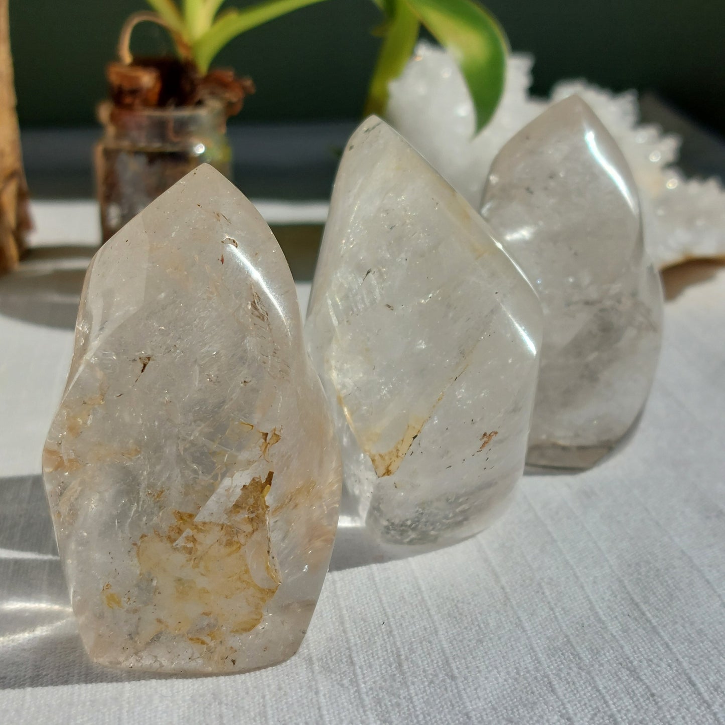 Clear Quartz Flame - Brazil