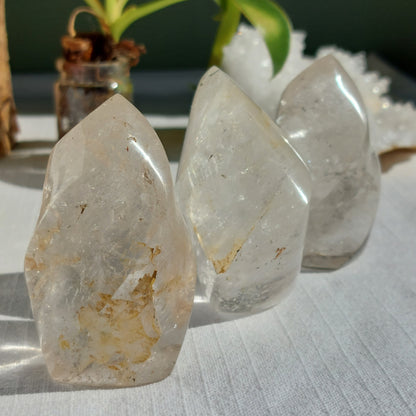 Clear Quartz Flame - Brazil