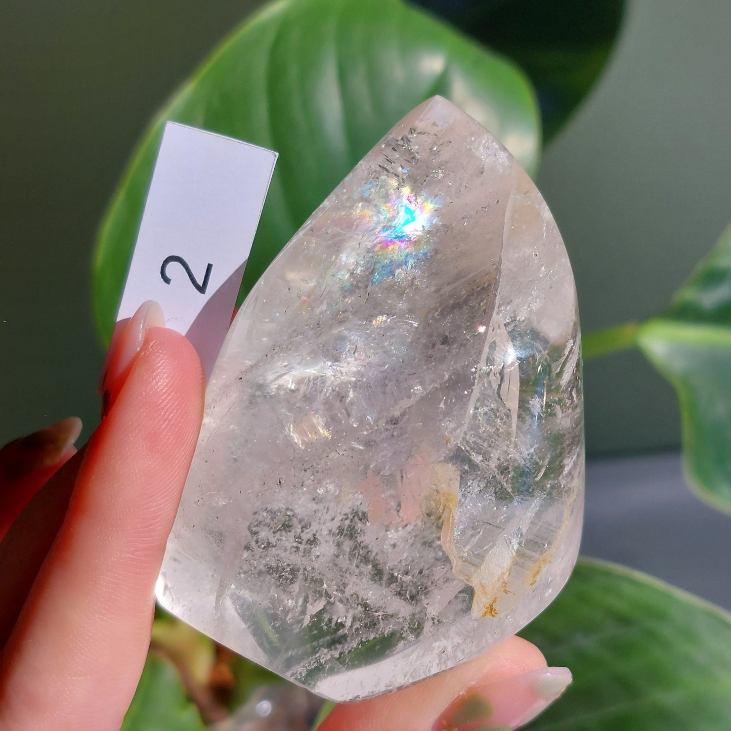 Clear Quartz Flame - Brazil