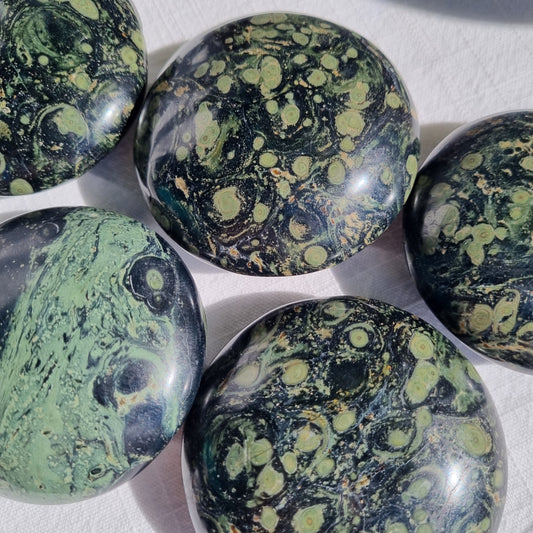 Kambamba Jasper Disc Palmstone - Madagascar