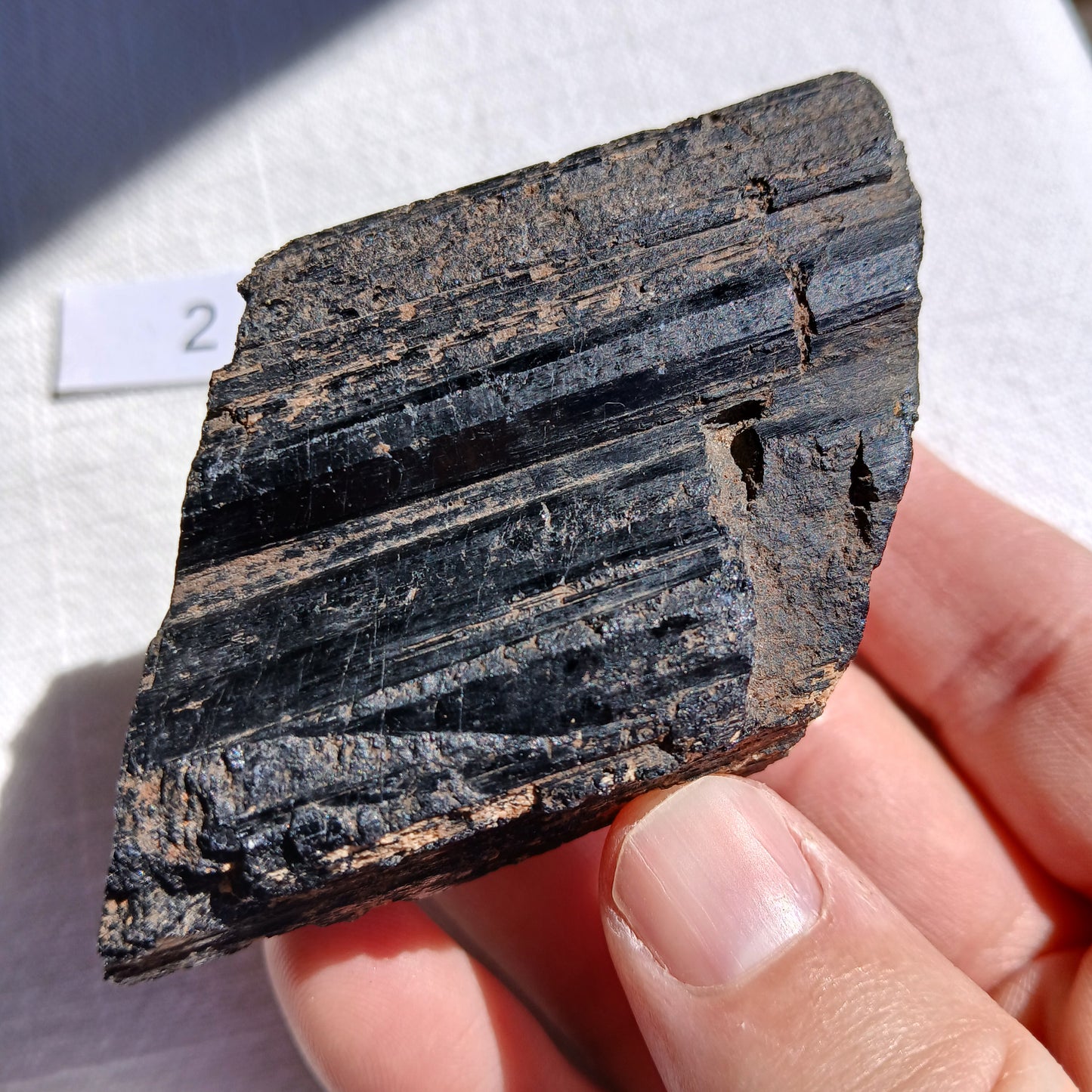 Black Tourmaline Raw - Brazil