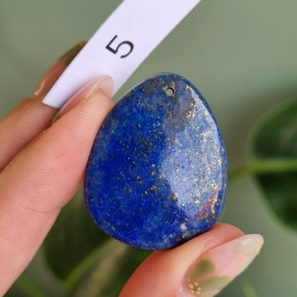 Lapis Lazuli Drilled Cabochon