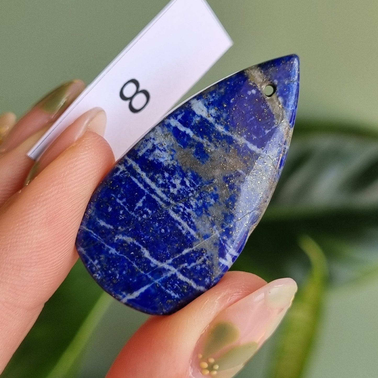 Lapis Lazuli Drilled Cabochon