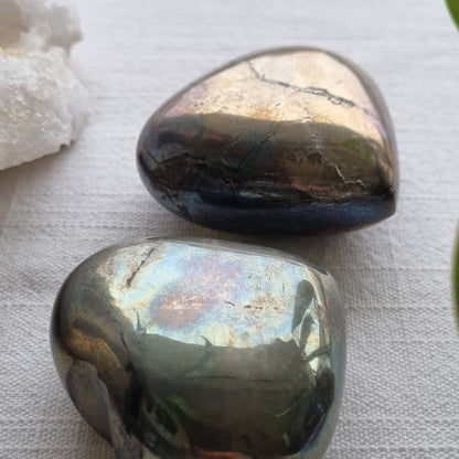 Pyrite & Shale Hearts