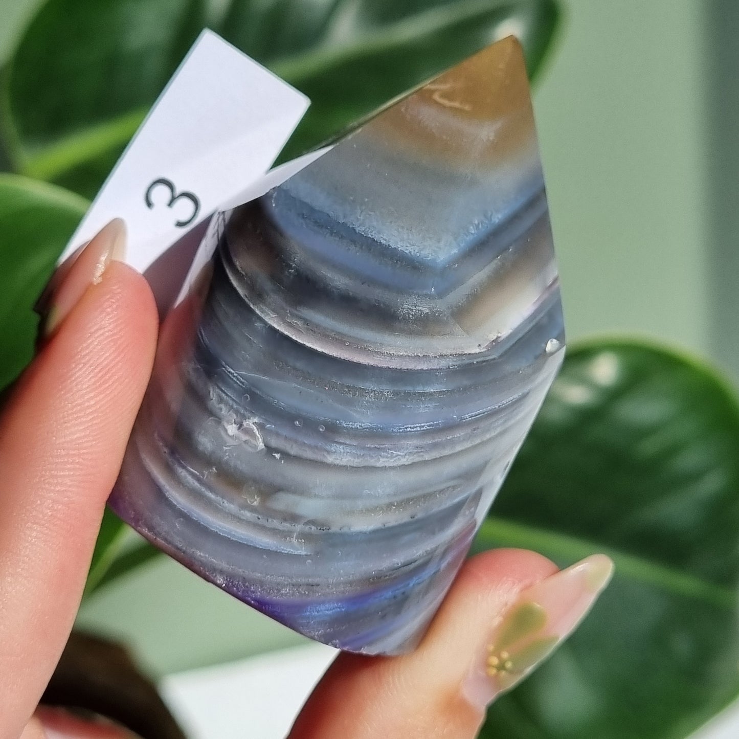 Agate Cylidrical Tower - Brazil (Dyed)