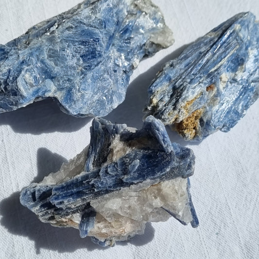 Blue Kyanite Cluster - Brazil