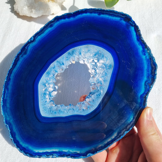 Agate Slice (Coloured) - Brazil - 286g