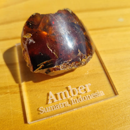 Amber Half Polished - Indonesia