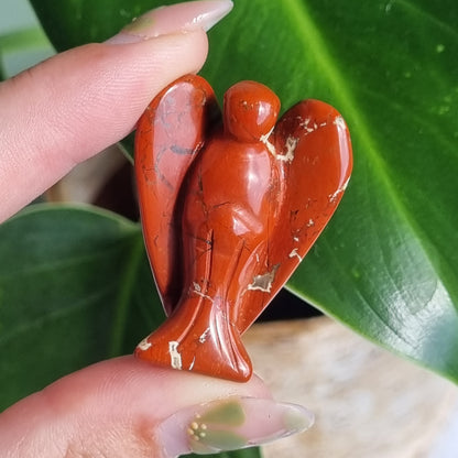 Angel of Strength - Red Jasper