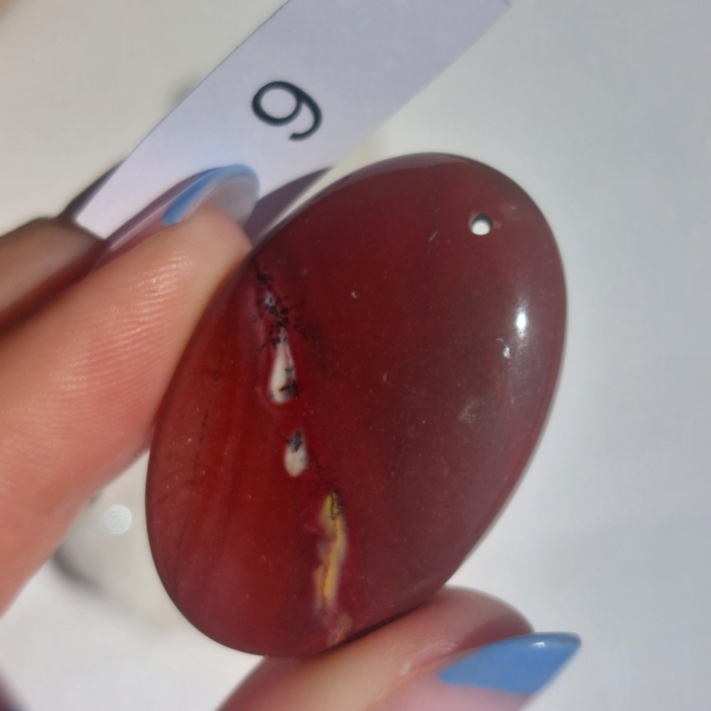 Mookaite Drilled Cabochon