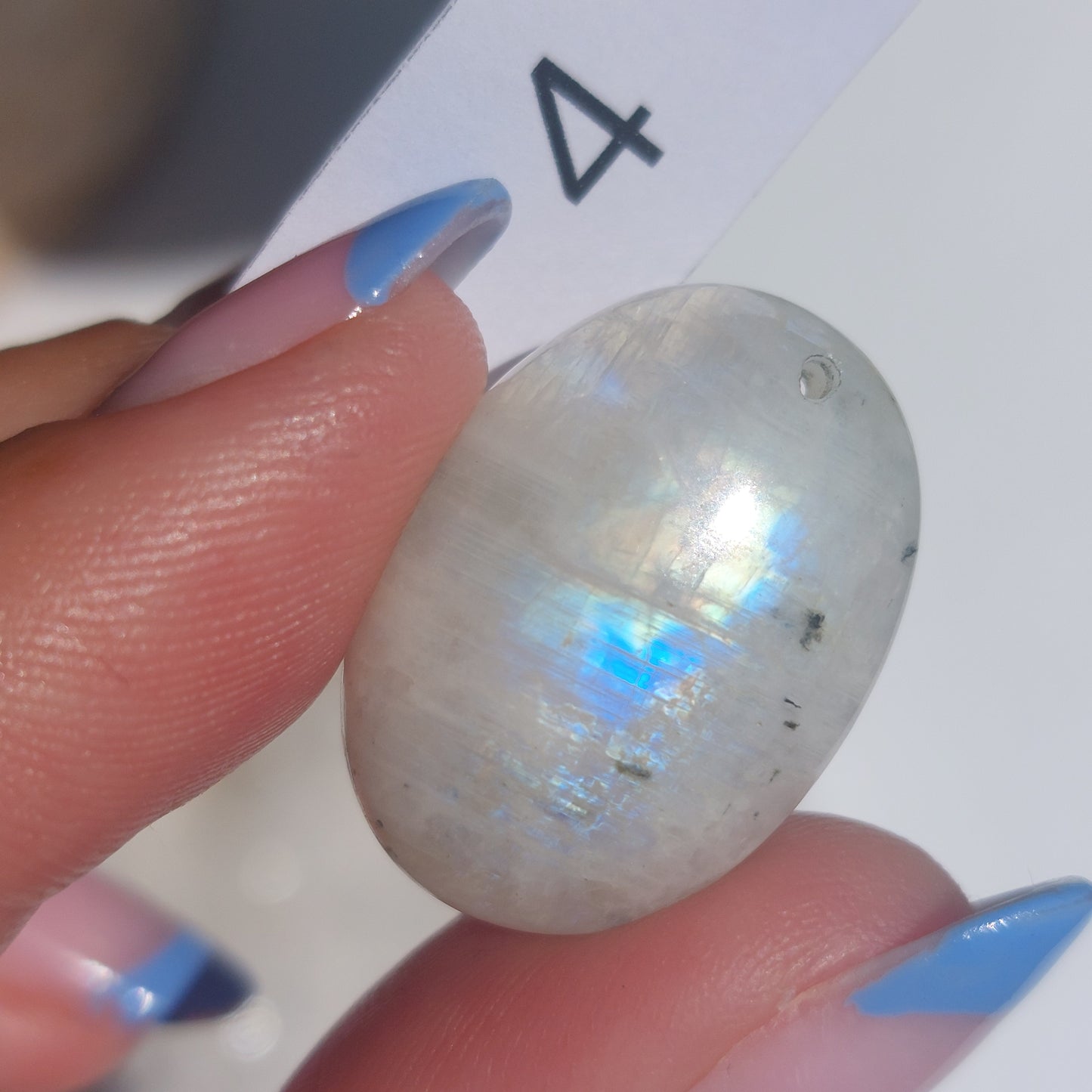 Moonstone Drilled Cabochon