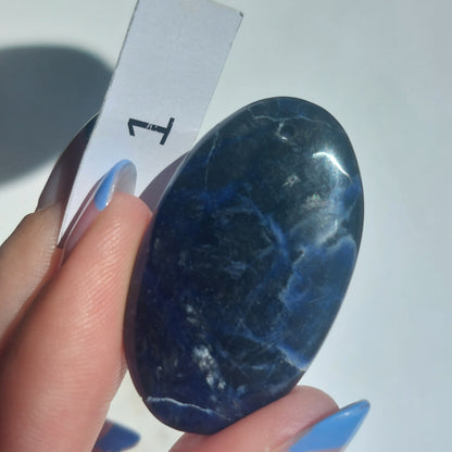 Sodalite Drilled Cabochons