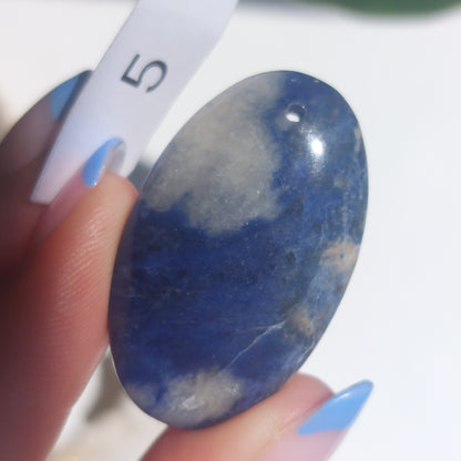 Sodalite Drilled Cabochons