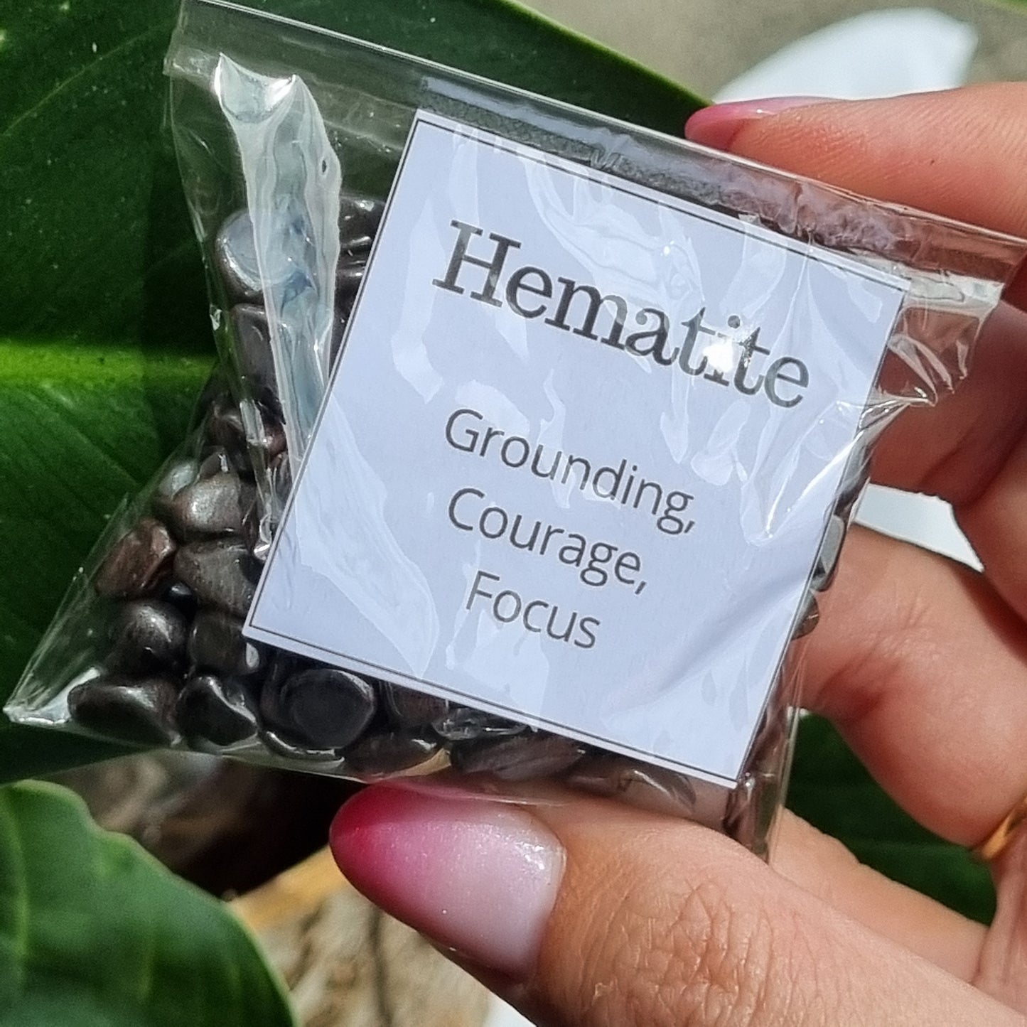 Hematite Chips - 100g