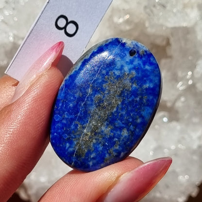 Lapis Lazuli Drilled Cabochon