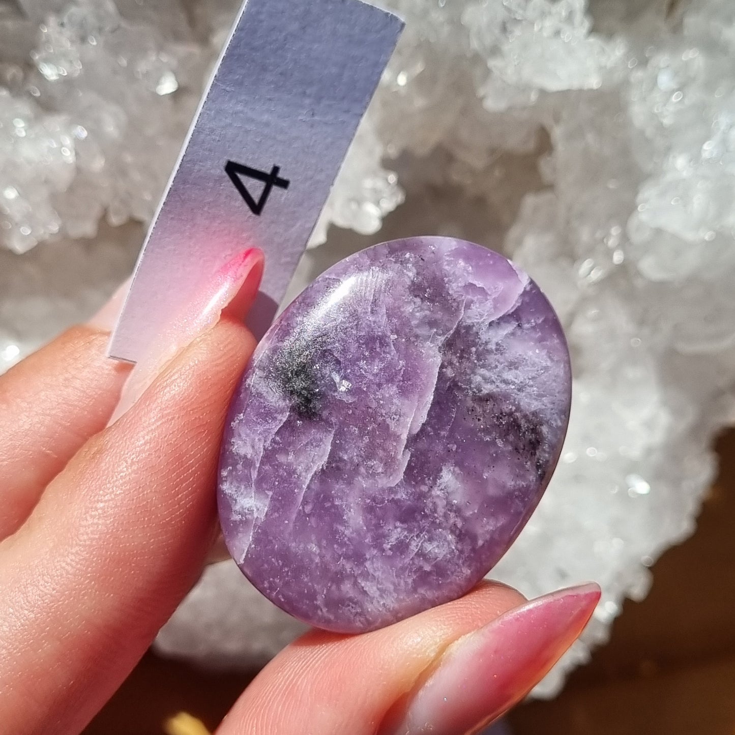 Lepidolite Cabochon