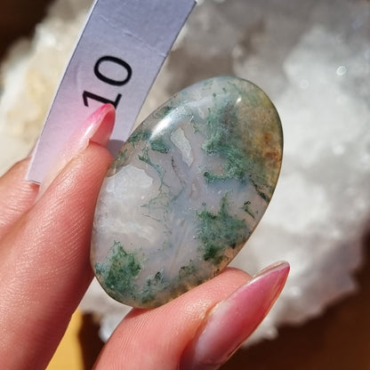 Moss Agate Cabochon