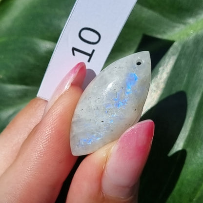 Moonstone Drilled Cabochon