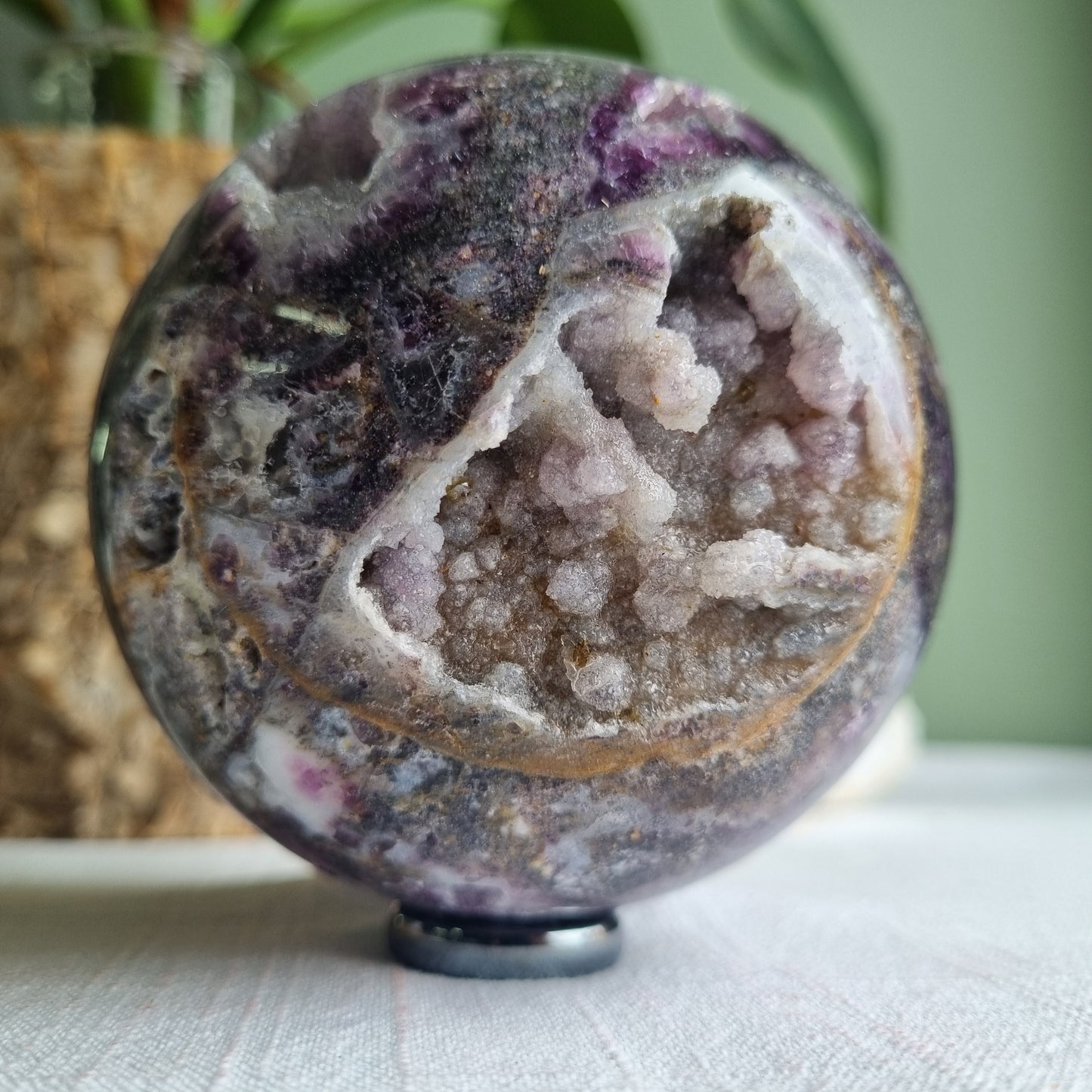 Druzy Amethyst Sphere - 1.02Kg