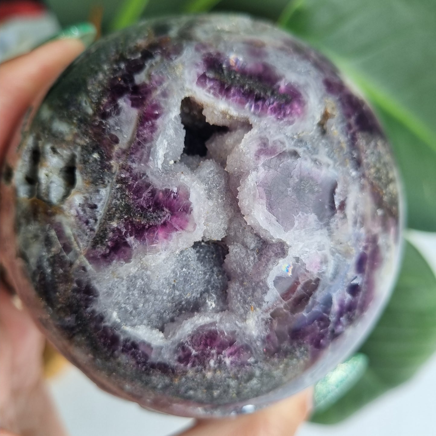 Druzy Amethyst Sphere - 1.02Kg