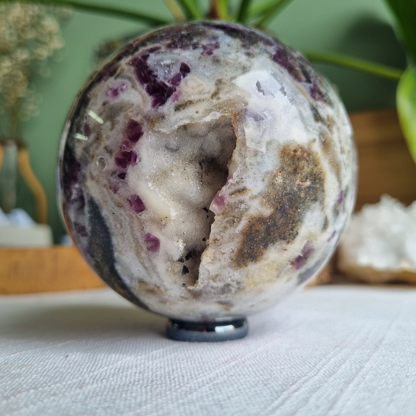 Druzy Amethyst Sphere - 908g