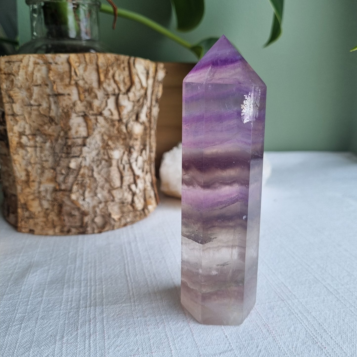 Fluorite Tower - 390g