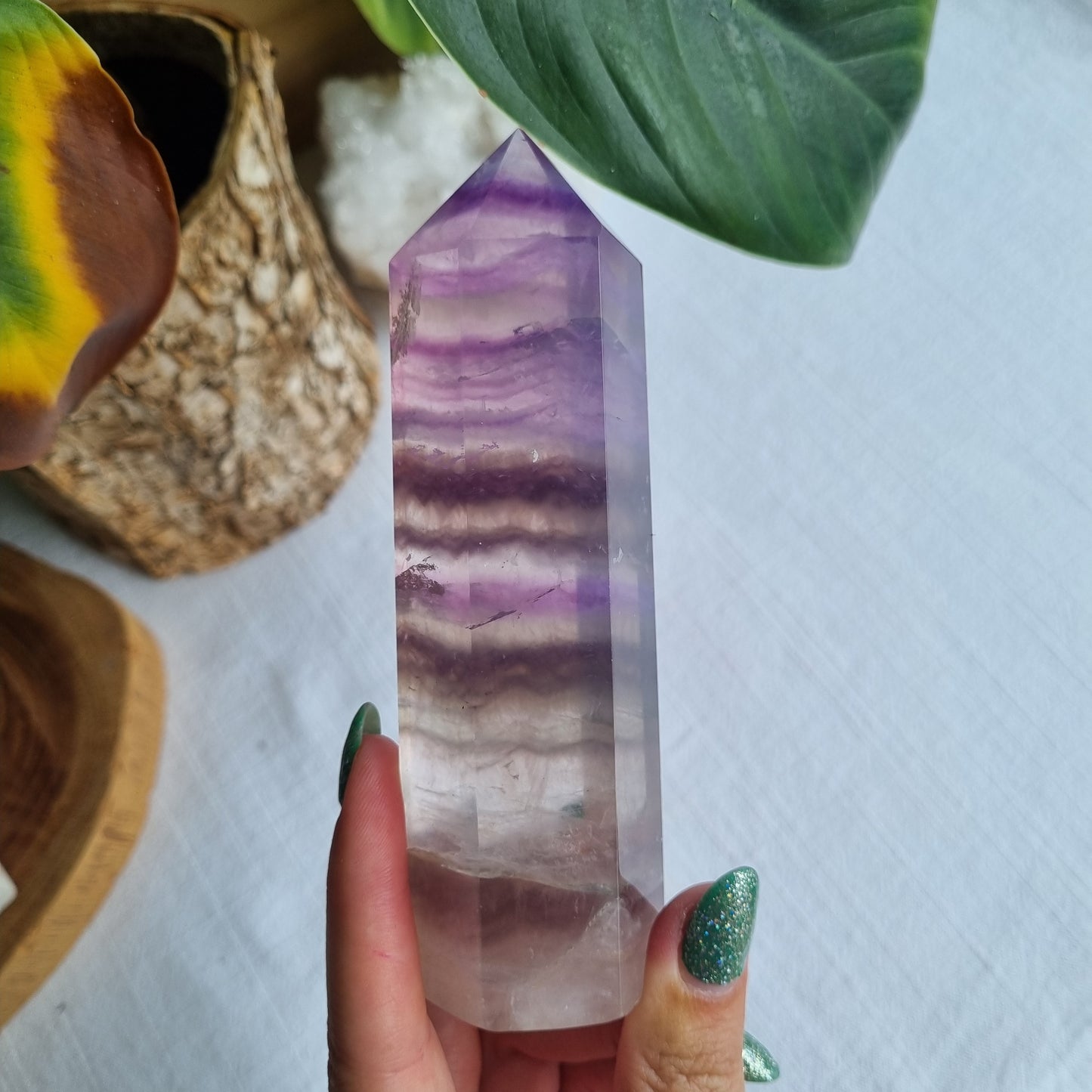 Fluorite Tower - 390g